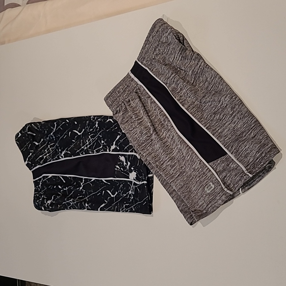 Lot of two (2) boys Layer 8 shorts size 8